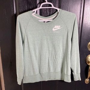 Nike Green Long Sleeved Tee